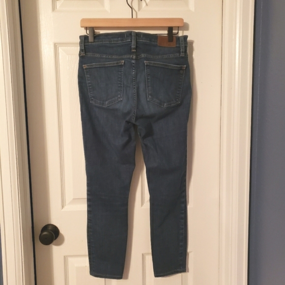 Madewell 9" High Rise Skinny Jean Button Exposed - Picture 5 of 5